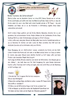 Vorschau - Unterrichtsreihen - Themenheft / Einheit Konfessionen evangelisch und katholisch ; Martin Luther ; Reformation 95 Thesen - differenziert - mit Lösung (Klasse 3 / 4) - Seite 3
