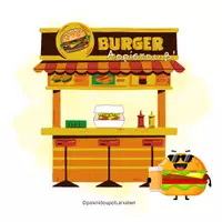 Προεπισκόπηση - Flashcards - Το Burger🍔του Αορίστου β' - Εξώφυλλο