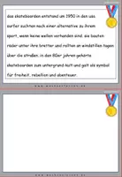 Vorschau - Stationenlernen - DaF / DaZ Englisch: Olympia Spezial - Skateboard: Fehlerteufel Lesekarten Großschreibung - Seite 2