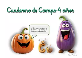 Vista previa - Hojas de trabajo - Cuaderno de campo del huerto - Portada
