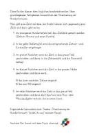 Vorschau - Arbeitsblätter - Orientierung Hunderterraum - Karte zum täglichen Üben am Hunderterfeld - Seite 2