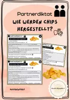 Vorschau - Fördermaterial/Inklusion - Materialpaket: 5 Partnerdikate zum Thema Essen und Trinken - Seite 1