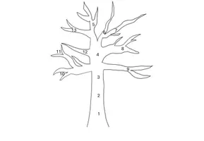 Vorschau - Mal- und Bastelvorlagen - Fensterbild: (Herbst-)Baum | Gemeinschaftsbild | Schneiden und Falten - Seite 2