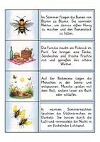 Vorschau - Arbeitsblätter - Lesen Verstehen Schreiben - Sommer | Abschreibübungen | Lesen lernen | Deutsch 2. Klasse - Seite 2