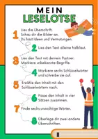 Vorschau - Aufgabenkarten - Leselotse - Arbeitslotse - Deckblatt
