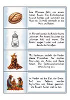 Vorschau - Arbeitsblätter - Lesen Verstehen Schreiben - Herbst | Abschreibübungen | Lesen lernen | Deutsch 2. Klasse - Seite 3