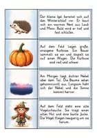 Vorschau - Arbeitsblätter - Lesen Verstehen Schreiben - Herbst | Abschreibübungen | Lesen lernen | Deutsch 2. Klasse - Seite 2