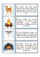 Vorschau - Arbeitsblätter - Lesen Verstehen Schreiben - Winter | Abschreibübungen | Lesen lernen | Deutsch 2. Klasse - Seite 3