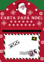Vista previa - Decoración del aula - CARTA PAPÁ NOEL - Portada