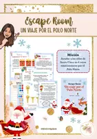 Vista previa - Juegos / Gamificación - Escape room de Navidad - Retos y desafíos - Portada
