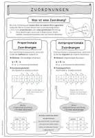 Vorschau - Merkblätter - Merkblatt - Zuordnungen - Proportional und Antiproportional - Seite 2