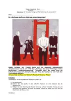 Vorschau - Klassenarbeiten - Klausur Karikaturenanalyse: Friedensvertrag von Versailles - Katastrophale Folgen? Operatoren NRW - inklusive EWH / Bewertungsbogen / Lösungen - Deckblatt
