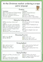 Vista previa - At the Christmas Market – writing a dialogue (inglés) - página 2