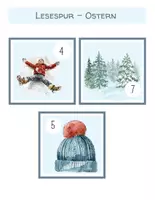 Vorschau - Arbeitsblätter - Lesespur Winter – Motivierende Leseaufgaben für Kinder ab der 1. Klasse - Seite 2
