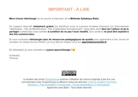 Aperçu - Jeux - Les 84 os sacrés lecture autonome à imprimer - Page 2
