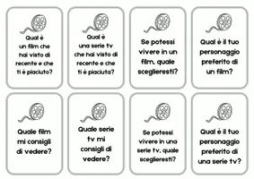 anteprima - Flashcard - Carte per conversare (adolescenti e pre adolescenti) - Pagina 3