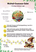 Vorschau - Unterrichtsreihen - Wichtelrezept: Couscous-Salat (vegan) | Weihnachtszeit | Hauswirtschaft Klasse 5–9 - Seite 2