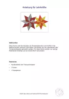Vorschau - Mal- und Bastelvorlagen - Kunst Grundschule, Weihnachtsstern, Weihnachten, Fensterdeko - Seite 3
