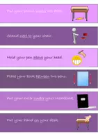 Vorschau - Spiele - Prepositions - Simon says exercises - Deckblatt