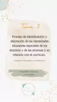 Vista previa - Para docentes: organización, planificación y formación - Oposiciones PT (todas las comunidades): Esquema tema 3 - Portada