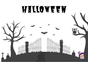 Vista previa - Tarjetas / Manipulativos - Halloween en valencià - página 1