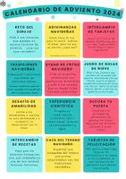 Vista previa - Juegos / Gamificación - CALENDARIO DE ADVIENTO 2024 - página 1