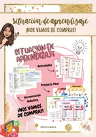 Vista previa - Unidades / Secuencias / Situaciones de Aprendizaje - Situación de Aprendizaje - ¡Nos vamos de compras! - Portada