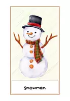 Vista previa - Juegos / Gamificación - Vocabulario NAVIDAD Flashcards - Christmas Flashcards - página 1