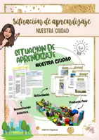 Vista previa - Unidades / Secuencias / Situaciones de Aprendizaje - Situación de Aprendizaje - Nuestra ciudad - Portada