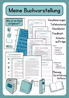 Vorschau - Unterrichtsreihen - Meine erste Buchvorstellung - Deckblatt