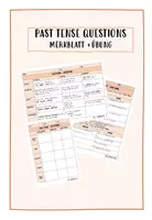 Vorschau - Spiele - Materialpaket: PAST SIMPLE + GAME - Deckblatt
