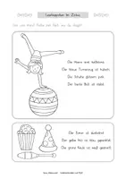 Vorschau - Arbeitsblätter - Lesehäppchen Im Zirkus (Klassen 1 und 2) - Seite 2