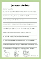 Vorschau - Arbeitsblätter - Der Weihnachtswichtel Cornelius - Geschichte und Rätsel - Seite 2