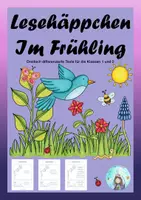 Vorschau - Arbeitsblätter - Lesehäppchen Im Frühling (Klassen 1 und 2) - Deckblatt