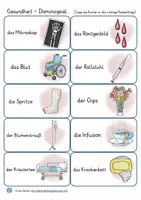 Vista previa - Juegos / Gamificación - juego alemán Gesundheit Domino Deutsch - página 2