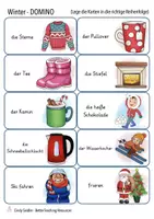 Vista previa - Juegos / Gamificación - Winter Domino Alemán Deutsch - página 3
