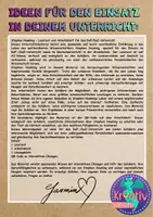 Vorschau - Arbeitsblätter - Berühmte Personen: Stephen Hawking - lesen schreiben präsentieren - Seite 1