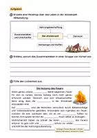 Vorschau - Arbeitsblätter - Das Leben in der Altsteinzeit - Seite 2