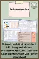 Vorschau - Stundenentwürfe - Bundestagsabgeordnete in Deutschland - Deckblatt