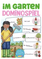Vista previa - Juegos / Gamificación - Im Garten DAZ / DEUTSCH / Alemán Domino Spiel (juego) - Portada