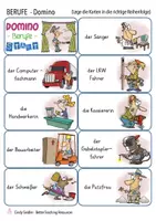 Vista previa - Juegos / Gamificación - BERUFE domino Deutsch / Alemán (profesiones) - página 1