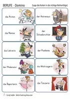 Vista previa - Juegos / Gamificación - BERUFE domino Deutsch / Alemán (profesiones) - página 3