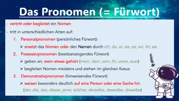 Vorschau - Stundenentwürfe - Ausdruck - Das Pronomen (Deutsch, Klasse 5/6) - Seite 3
