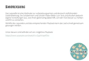 Vorschau - Arbeitsblätter - Schneeflöckchen, Weißröckchen - Ein Weihnachtslied-Leporello (Minibuch) - Seite 2