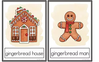 Vorschau - Bildkarten - Christmas Food & Drink - Picture & Word Cards - Seite 2