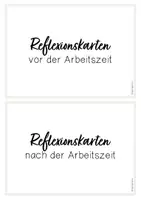 Vorschau - Präsentationen/Tafelbilder - Reflexionskarten (Arbeitszeit, Schreibzeit, Lesezeit) - Seite 3