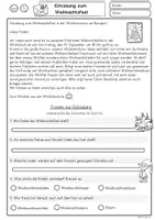 Vorschau - Arbeitsblätter - Leseaufgabe Einladung Lesen und verstehen Klasse 2, 3, DaZ, DaF Wichtelbrief - Seite 3