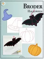 Aperçu - Matériel pour travaux manuels / dessin - BRODER „Halloween“ - Page de couverture