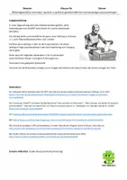 Vorschau - Klassenarbeiten - Chat GPT - Klausur - Sprache in politisch-gesellschaftlichen Handlungszusammenhängen - materialgestützt - Seite 1