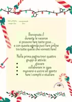 anteprima - Materiale di supporto/inclusione - La mia AGENDA CREATIVA PER LE VACANZE natalizie - Pagina 1
